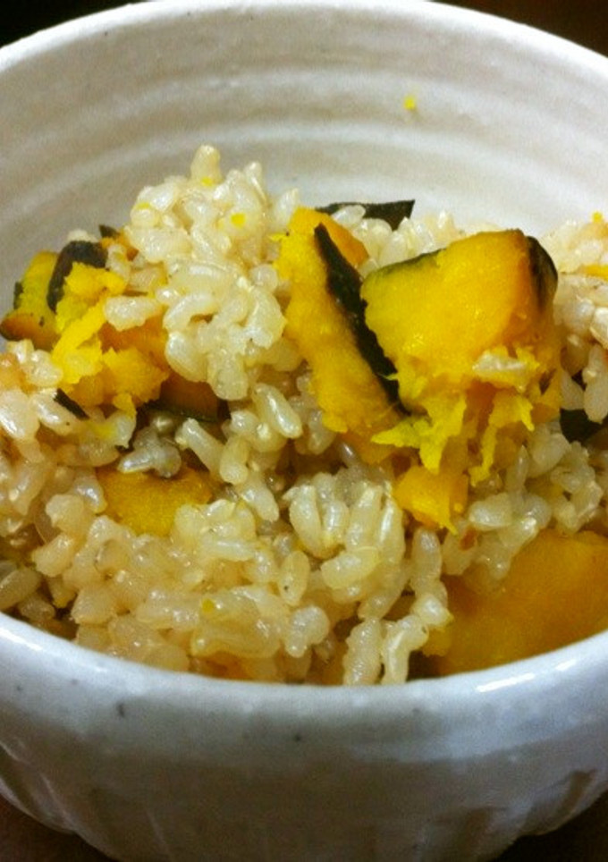 かぼちゃのアジアン炊き込みご飯-レシピのメイン写真