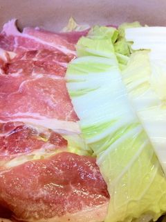 「白菜と豚肉を煮たの」-レシピのメイン写真