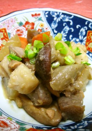 大根を入れちゃった博多のがめ煮（筑前煮）-レシピのメイン写真