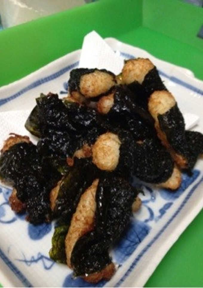 超かんたん！ふわとろ山芋の磯辺揚げ-レシピのメイン写真