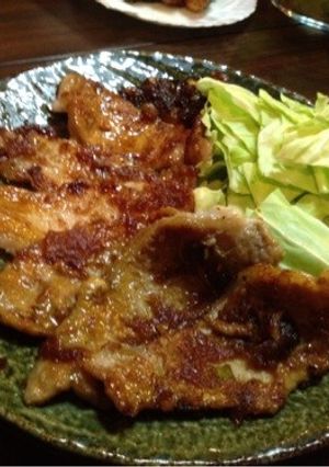 パパレシピ〜カリッとジューシー豚肉生姜焼-レシピのメイン写真