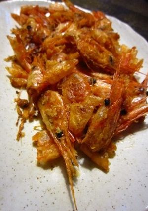 甘えび頭でエビ煎餅風～♪-レシピのメイン写真
