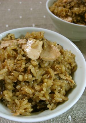 ツナ炊き込みご飯-レシピのメイン写真