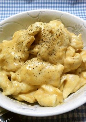 鶏胸肉のとぅるるぅ～ん♪オイマヨ和え☆-レシピのメイン写真