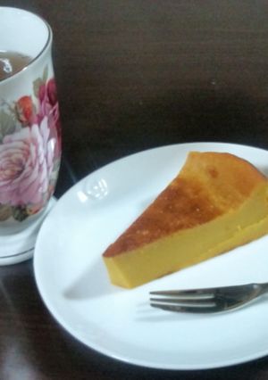 超簡単!!かぼちゃプリンケーキ⌒*-レシピのメイン写真