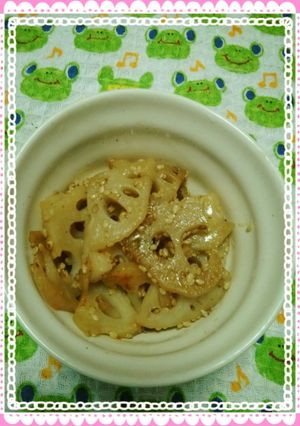 めんつゆで蓮根きんぴら-レシピのメイン写真
