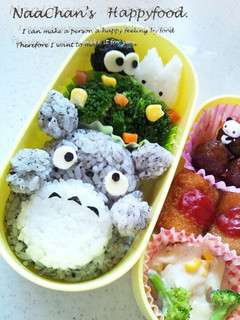 トトロ キャラ弁-レシピのメイン写真