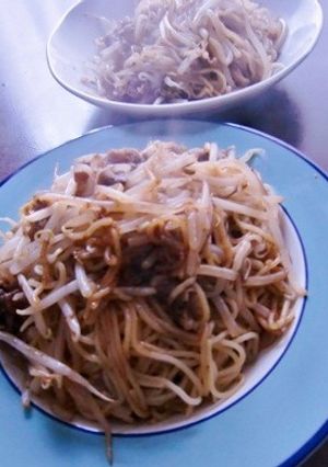 塩麹入りのもやし焼きそば、おいしい♪-レシピのメイン写真