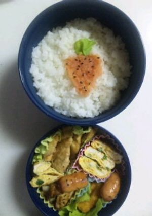 パパ用キャラ弁『簡単いちごちゃん』-レシピのメイン写真