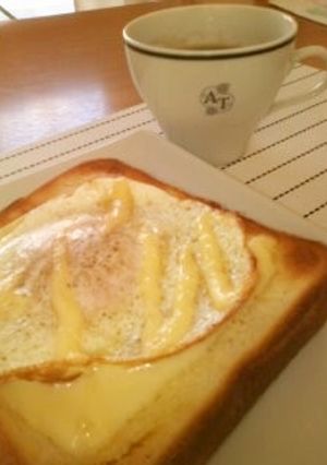 朝食に♪簡単美味しい卵トースト-レシピのメイン写真