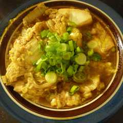 白菜と玉ねぎと豆腐の甘辛煮-レシピのメイン写真