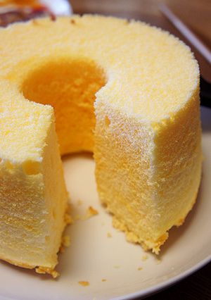 チェダーチーズなチーズシフォン♪-レシピのメイン写真