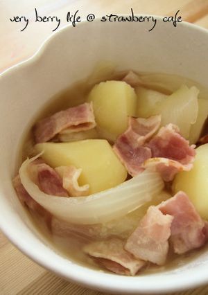 ポテトとベーコンのブイヨン煮-レシピのメイン写真
