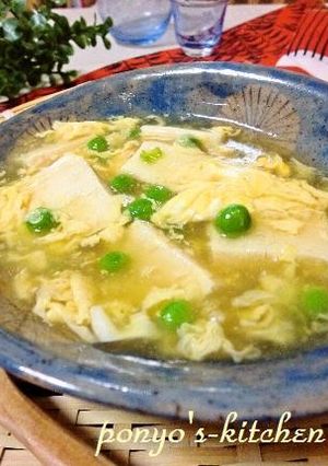 半熟！高野豆腐で作る優しい煮物-レシピのメイン写真