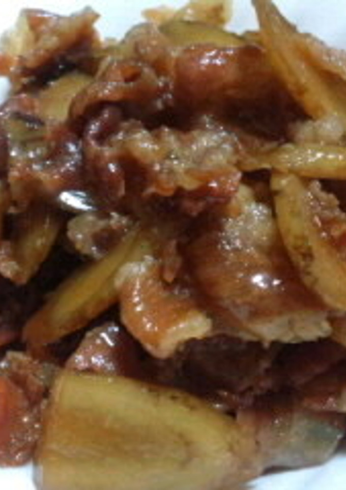 ごぼうと豚肉のしぐれ風甘辛煮-レシピのメイン写真
