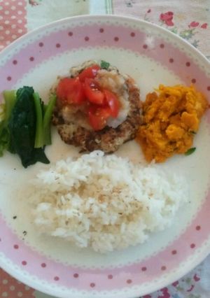野菜たっぷり☆豆腐ハンバーグ-レシピのメイン写真