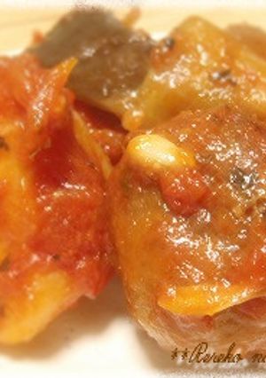 ★ソーセージ風？★サバ団子のトマト煮-レシピのメイン写真