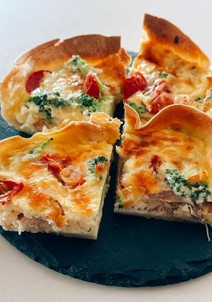トルティーヤキッシュ-レシピのメイン写真