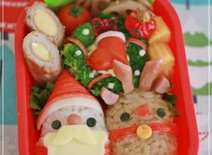 クリスマス♡キャラ弁＊サンタ＆トナカイ-レシピのメイン写真