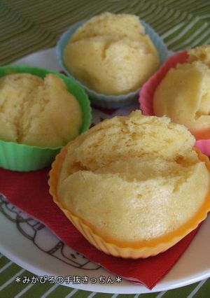 一度作ればレシピは不要★超簡単蒸しパン-レシピのメイン写真