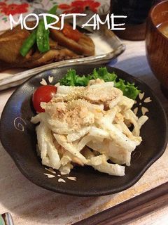 ごまだれで!もりもり食べれる大根サラダ-レシピのメイン写真