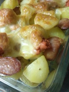 じゃがいもウインナーたらこのチーズ焼き-レシピのメイン写真