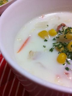 あったか白菜のミルクスープ♪-レシピのメイン写真