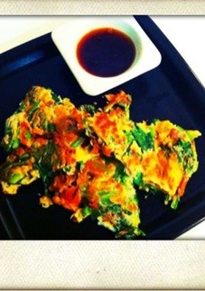【リメイク　レシピ】お好み焼き☆韓国風-レシピのメイン写真