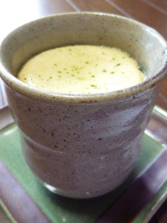 カニ雑炊の素で茶碗蒸し(*´▽`*)-レシピのメイン写真