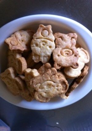 簡単！動物サクサククッキー☆-レシピのメイン写真