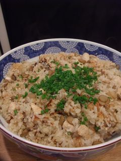 鶏ごぼうのピラフ-レシピのメイン写真