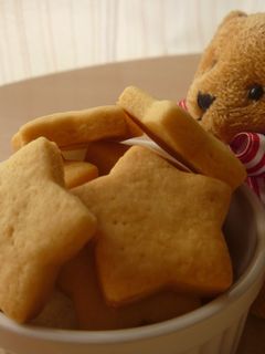 ぽりぽり 型抜きクッキー-レシピのメイン写真