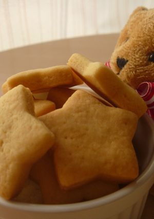 ぽりぽり 型抜きクッキー-レシピのメイン写真
