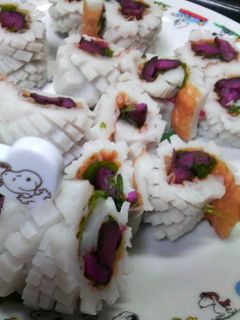 鯛入り竹輪の大葉しば漬けマキマキ⌒★-レシピのメイン写真