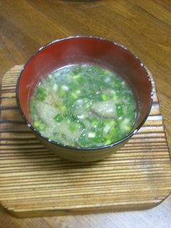 ダーリンが好きな茄子の味噌汁-レシピのメイン写真