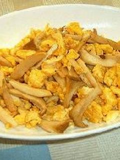 エリンギ炒り卵-レシピのメイン写真