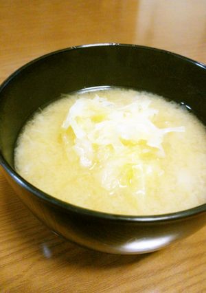 野菜嫌いの息子がおかわりする味噌汁♪-レシピのメイン写真