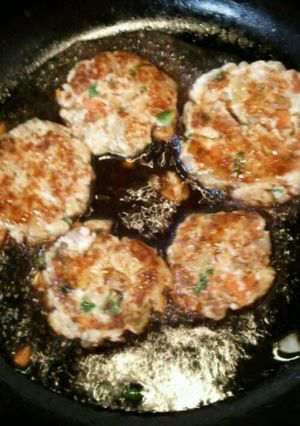 お弁当に！豆腐照り焼きハンバーグ-レシピのメイン写真