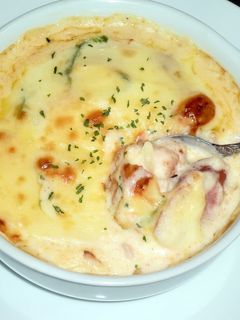 ドリア(※中はチキンライスを使用)-レシピのメイン写真