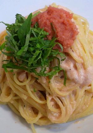 しっとりクリーミーで濃厚な明太子パスタ-レシピのメイン写真