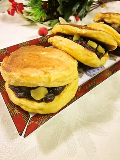 おから入り♡酒かすどら焼き&パンケーキ-レシピのメイン写真