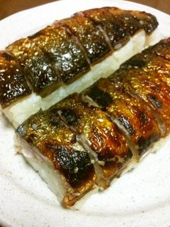 焼き鯖寿司-レシピのメイン写真