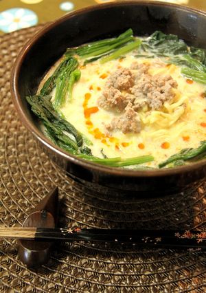 豆乳ゴマ坦々麺-レシピのメイン写真