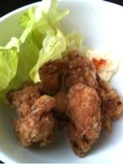 激簡単♪鶏皮の唐揚げ☆-レシピのメイン写真