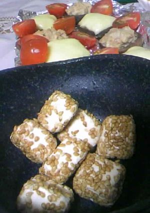 クリームチーズのごま和え-レシピのメイン写真