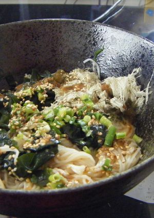 冬にもってこい!!!!あったかそうめん-レシピのメイン写真