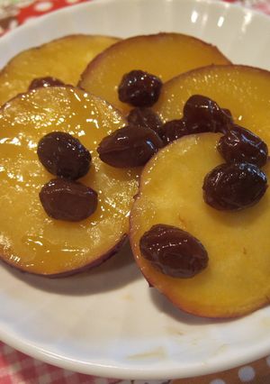 甘味料なし✿薩摩芋とレーズンのジュース煮-レシピのメイン写真