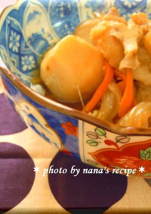 マイタケのじゅわ～っと時短肉じゃが-レシピのメイン写真