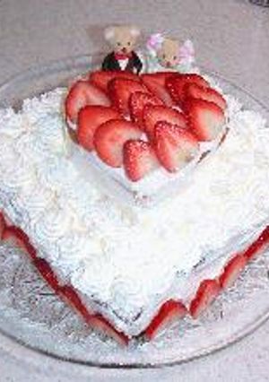 ウエディングケーキ-レシピのメイン写真