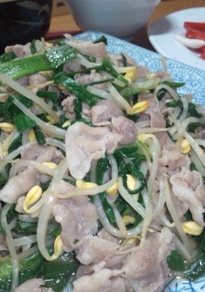 フルいりき（葉にんにくの炒め物）-レシピのメイン写真